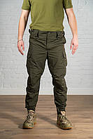 Брюки рип-стоп армейские хаки 7 карманов летние полевые штаны тактические олива форменные военные мужские