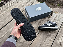 Чоловічі кросівки New Balance 574 U574TWE чорні Оригінал, фото 6
