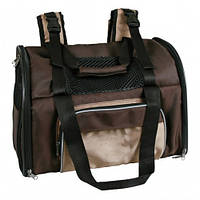 Рюкзак-переноска для тварин до 8 кг Trixie Shiva Backpack Коричневий TT, код: 2644443