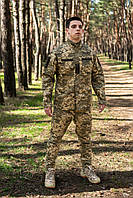 Форма зсу камуфляж піксель для всу ріпстоп військова літня pixel костюм штурмовий вітрозахисний мм14 чоловічий