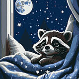 Картина по номерах зі світлодіодною підсвіткою для дітей Riviera Blanca Дрімка 25x25 см (ГР1-013), фото 2