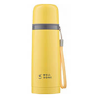 Термос для чая 350 мл Well Done WD-7153Y Yellow UN, код: 8375780