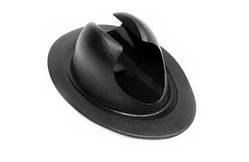 Тримач для весла діаметром цівки 35 мм виготовлений з пвх Borika 110 x 70 x 45 мм. чорний