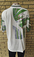 Футболка поло чоловіча батальна коттонова великого розміру SQUARE, Таїланд, фото 4