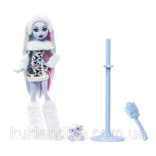 Лялька Monster High Booriginal Creeproduction Еббі Бомінейбл базова з вихованцем Abbey Bominable Doll, фото 1