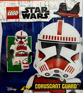 LEGO STAR WARS- Clone Shock Trooper Coruscant Guard + blaster