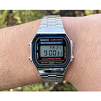 Наручные мужские часы Casio A168WA-1 Vintage, кварцевые мужские часы Casio