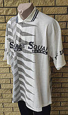 Футболка поло чоловіча батальна коттонова великого розміру SQUARE, Таїланд, фото 2
