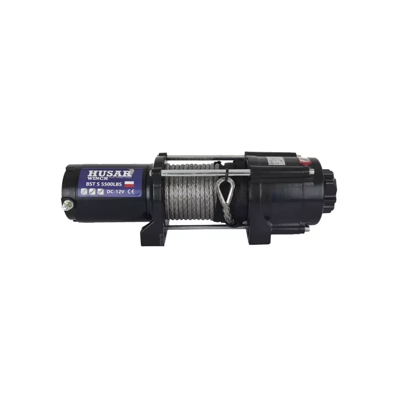 Лебідка для квадроциклу Husar BST 5500 LBS 12 В Synthetic