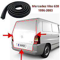 Уплотненитель на заднюю дверь Mercedes Vito 638 1996-2003