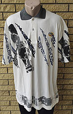 Футболка поло чоловіча батальна коттонова великого розміру GUARANTY, Таїланд, фото 3