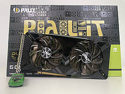 Відеокарта Palit GeForce GTX 1660 TI Dual OC 6 GB DVI, HDMI, DisplayPort