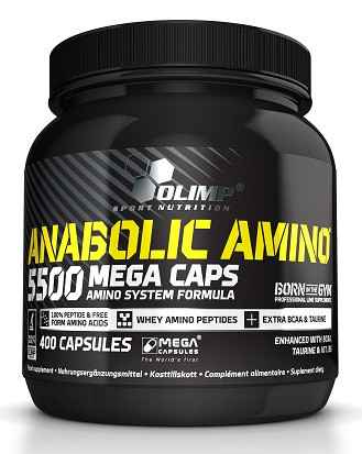 Olimp Anabolic Amino 5500 400caps - фото 1 - id-p407027802