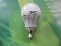 Лампочка LED LAMP E14 5W UKC Энергосберегающая Круглая