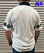 Футболка поло чоловіча батальна коттонова великого розміру ON STAGE, Таїланд, фото 7