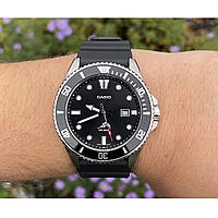 Часы мужские наручные Casio Duro MDV-106-1A Analog Diver, дайверские часы водозащищенность 20АТМ