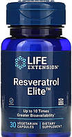 Ресвератрол Life Extension Resveratrol Elite 30 вег капс