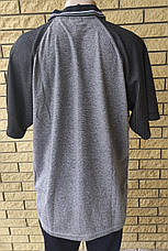 Футболка поло чоловіча батальна котонова великого розміру ON STAGE, Таїланд, фото 4