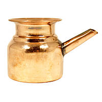 Медный чайник Нети Пот (250 мл) - средство для промывания носа Neti Pot чайник (Индия)
