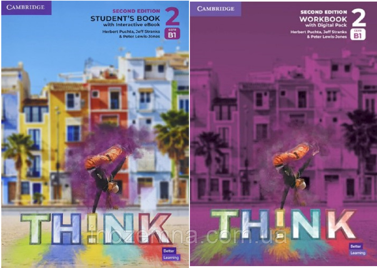 Think 2 Second Edition Student's Book + Workbook (комплект)