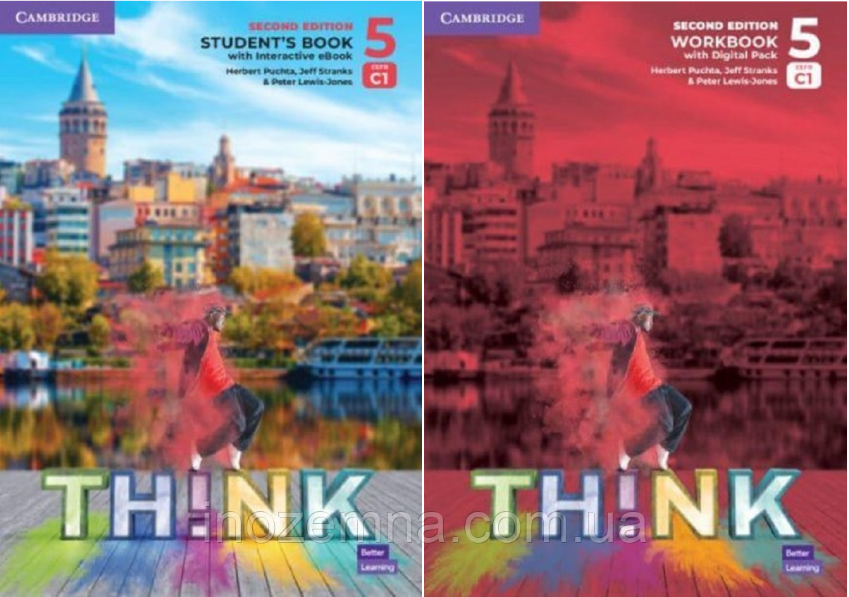 Think 5 Second Edition Student's Book + Workbook (комплект)