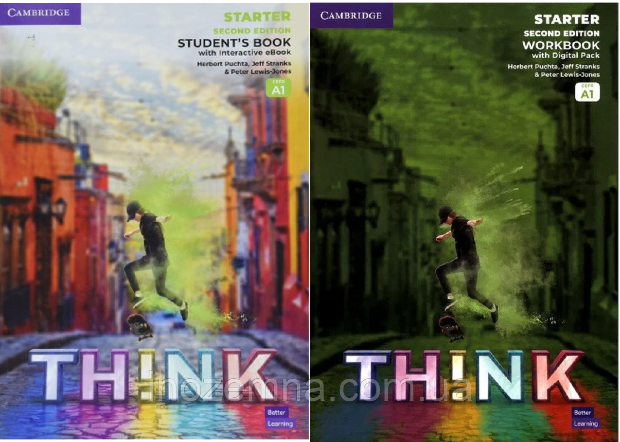 Think Starter Second Edition Student's Book + Workbook (комплект)