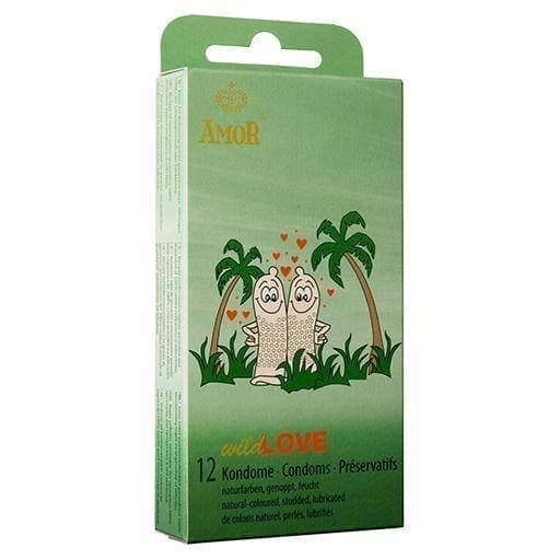 Презервативи Amor Wild Love, 12 шт Кітті