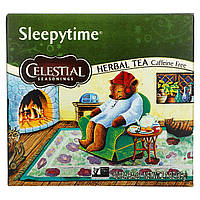 Celestial Seasonings, Sleepytime, травяной чай, без кофеина, 40 чайных пакетиков, 59 г (2,1 унции)