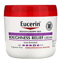 Eucerin, крем для снятия шероховатости, без отдушки, 454 г (16 унций)