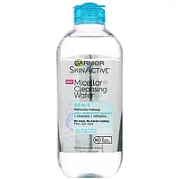 Garnier, SkinActive, мицеллярная очищающая вода, средство для снятия макияжа (в том числе водостойкой туши)