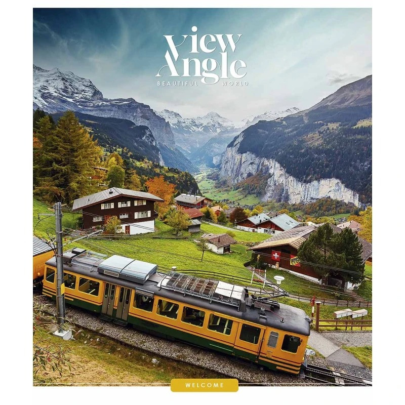 Зошит шкільний в клітинку 48 аркушів Star, Angle of view (5 видів)