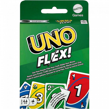 Настільна гра Uno Flex / Уно Флекс (Гнучке УНО)!, фото 1