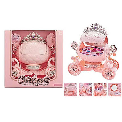 Косметика дитяча для дівчинки (тіні, помада, лак, глітери, люстерко) 1688-8835, фото 1