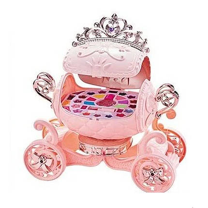 Косметика дитяча для дівчинки (тіні, помада, лак, глітери, люстерко) 1688-8835, фото 2