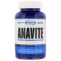 Gaspari Nutrition, ANAVITE, мультивитамины для максимальной работоспособности, 180 таблеток