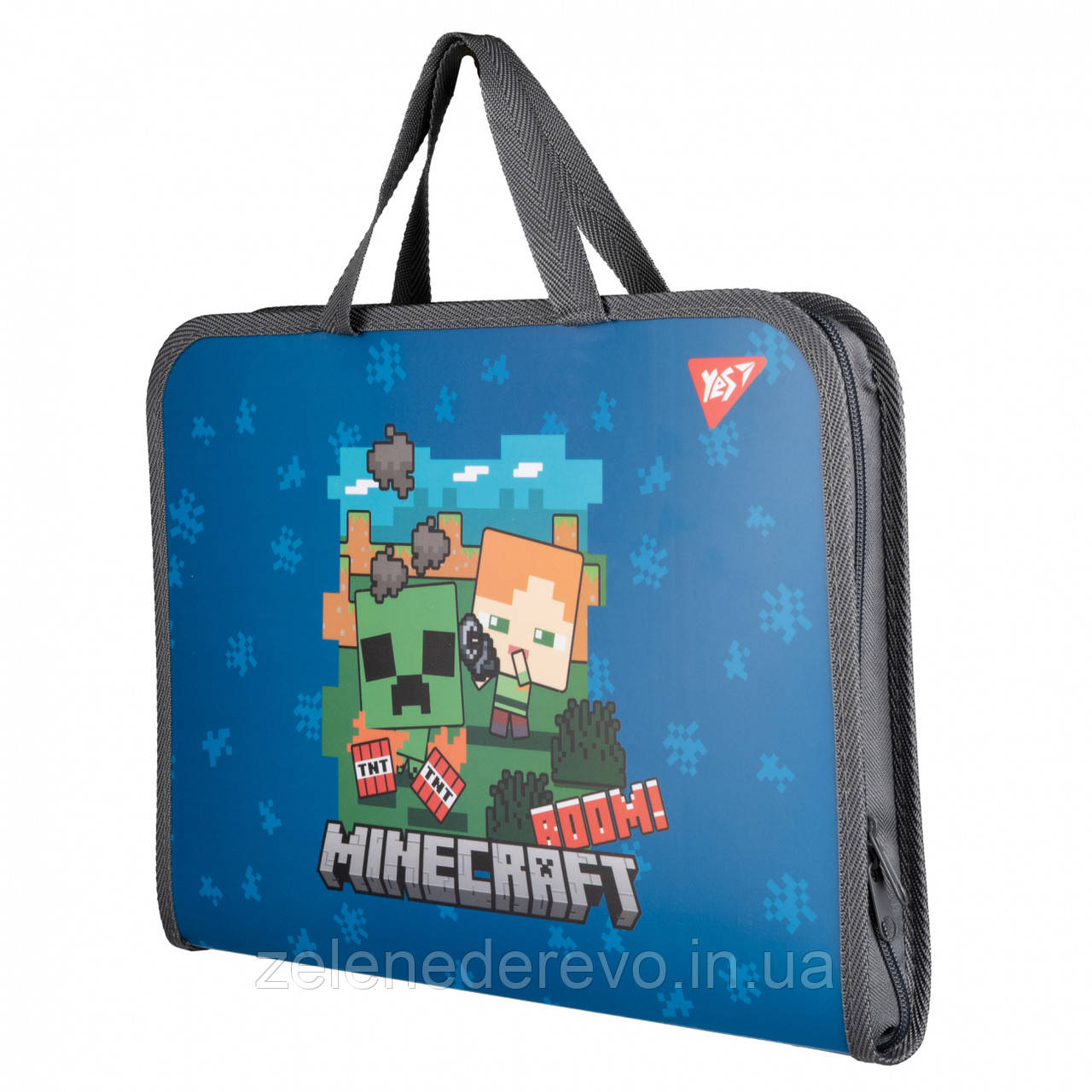 Папка портфель Yes Minecraft Alex - фото 3 - id-p2193727533