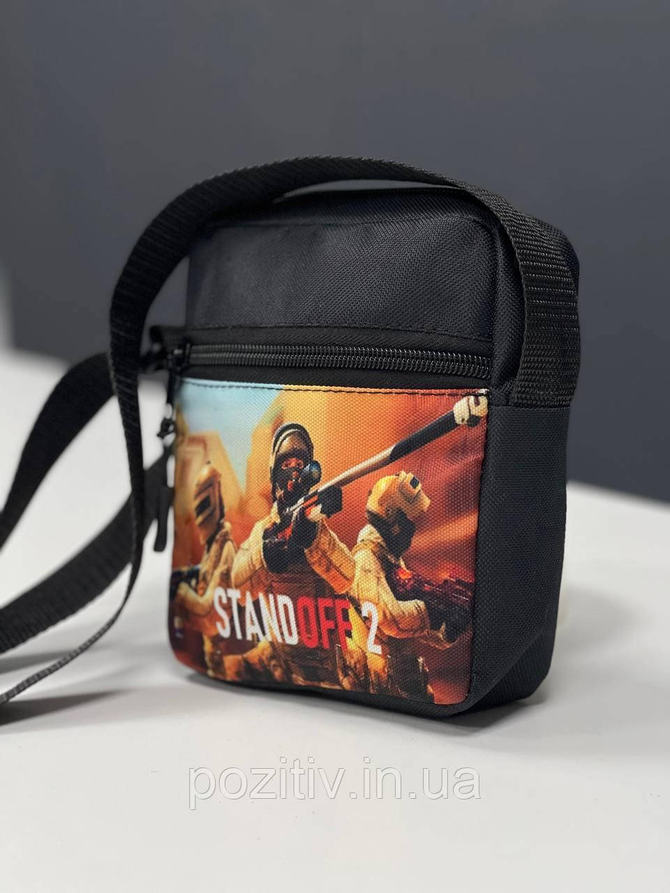 Сумка через плече месенджер барсетка молодіжна для дітей і підлітків STANDOFF2, фото 1