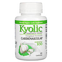 Kyolic, Aged Garlic Extract, выдержанный чесночный экстракт, для сердечно-сосудистой системы, оригинальный