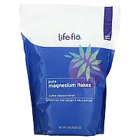Life-flo, Чистые магниевые хлопья, рассол хлорида магния, 1,65 фунта (26,4 унции)