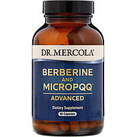 Dr. Mercola, Berberine and MicroPPQ, улучшенная формула, 90 капсул Киев