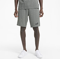 Серые мужские шорты puma essentials jersey men's shorts новые оригинал из сша