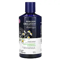 Avalon Organics, шампунь против перхоти, с ромашкой аптечной, 414 мл (14 жидк. унций)