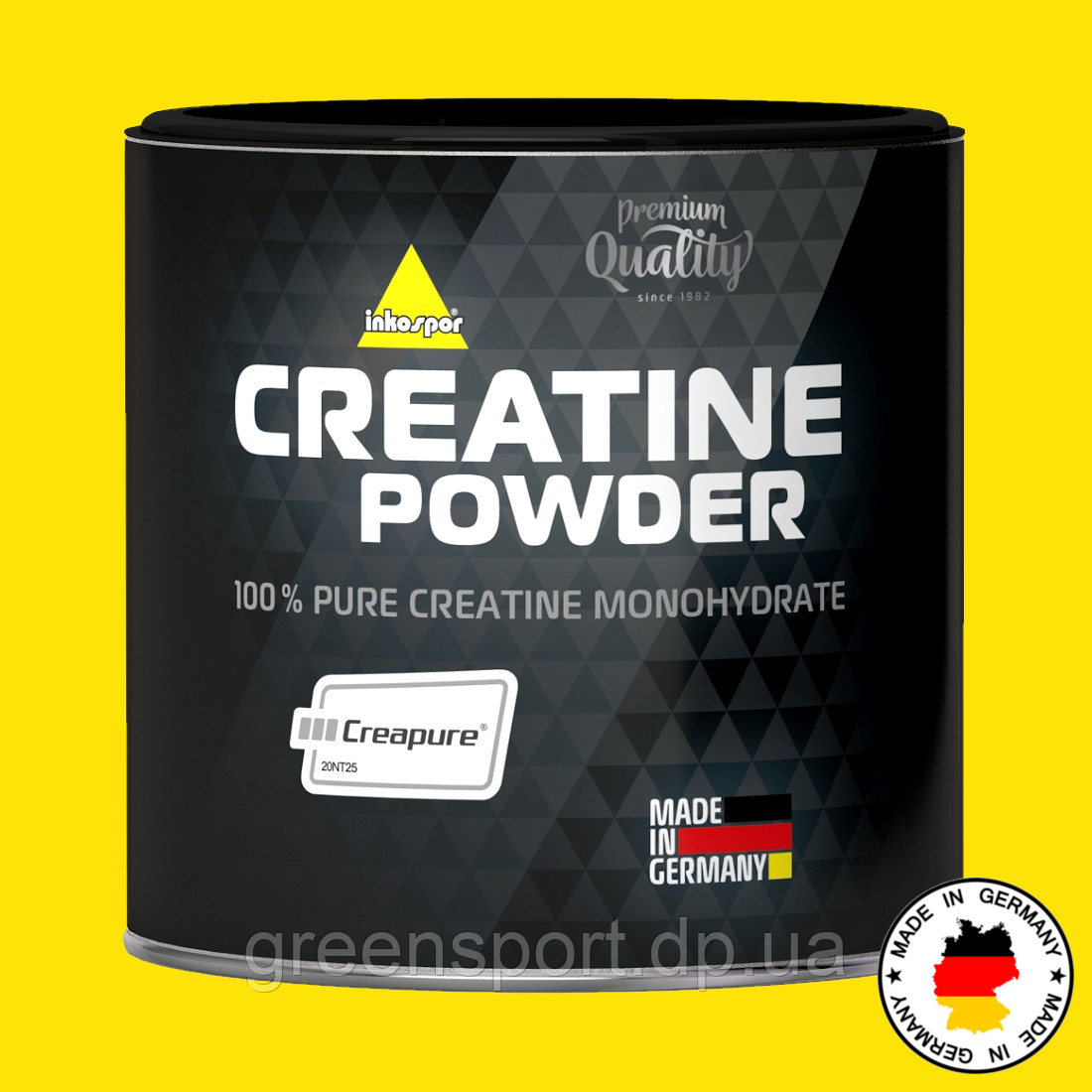 Inkospor Creatine Powder 500 г, креатин моногідрат, при заняттях спортом та тренуваннях