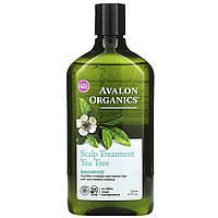 Avalon Organics, Шампунь для кожи головы, чайное дерево, 325 мл (11 жидк. унций)