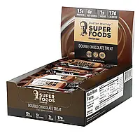 Dr. Murray's, Superfoods Protein Bars, Double Chocolate Treat, 12 Bars, 2.05 oz (58 g) Each (Discontinued