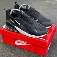 Кроссовки мужские Nike Air Max 270 черно белые Кроссовки Найк Аир Макс 270