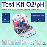 Таблеточный тестер измерения основных показателей воды в бассейне AquaDoctor Test Kit O2/pH
