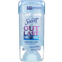 Secret, Outlast, прозрачный гель-дезодорант на 48 часов, абсолютная чистота, 73 г (2,6 унции)