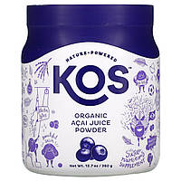 KOS, Органический порошок сока асаи, 360 г (12,7 унции)