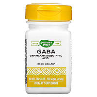 Enzymatic Therapy, GABA, 250 мг, 60 вегетарианских капсул Киев